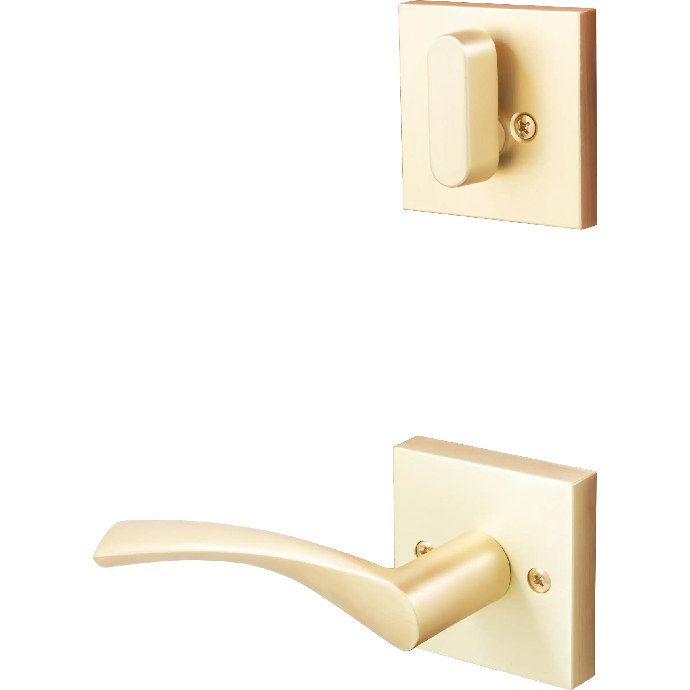 17TR CS 4 RH BP 4AL RCS Turin Trim Pack 12 Handlesets Satin Brass