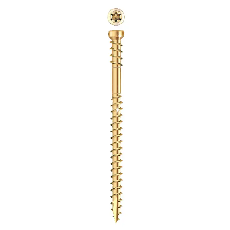 GRK 16079 Exterior RT Composite Self-Tapping Trim Screw #8 x 2-1/2 605-Count Exterior Trim