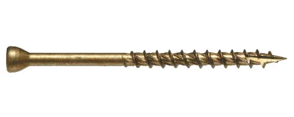 Hillman Star Drive Trim Screw 2000-Hour Bronze Ceramic 1-5/8 Inch x 8 5 Lb Box Hillman Fasteners