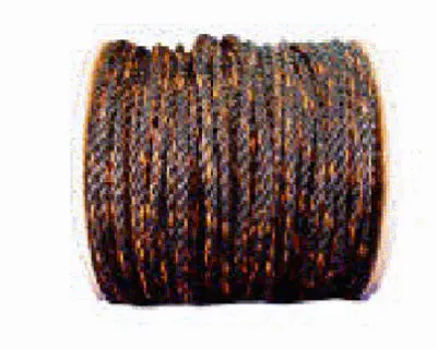 Wellington 13317 Truck Rope 3/8 x 600 ft Black Orange Heavy Duty