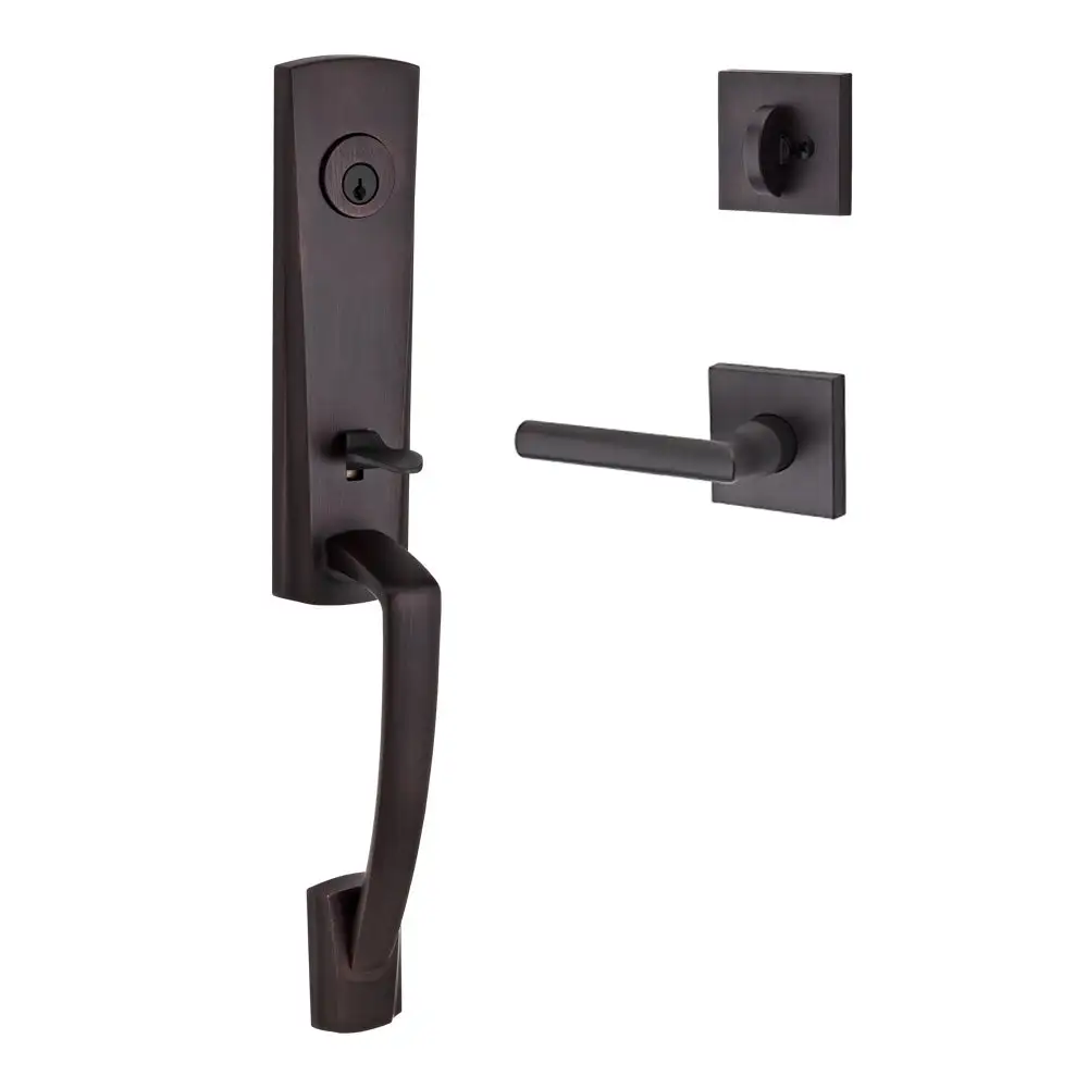 Reserve Miami Tube Lever Door Handleset - Home Hardware Products BALDWIN
