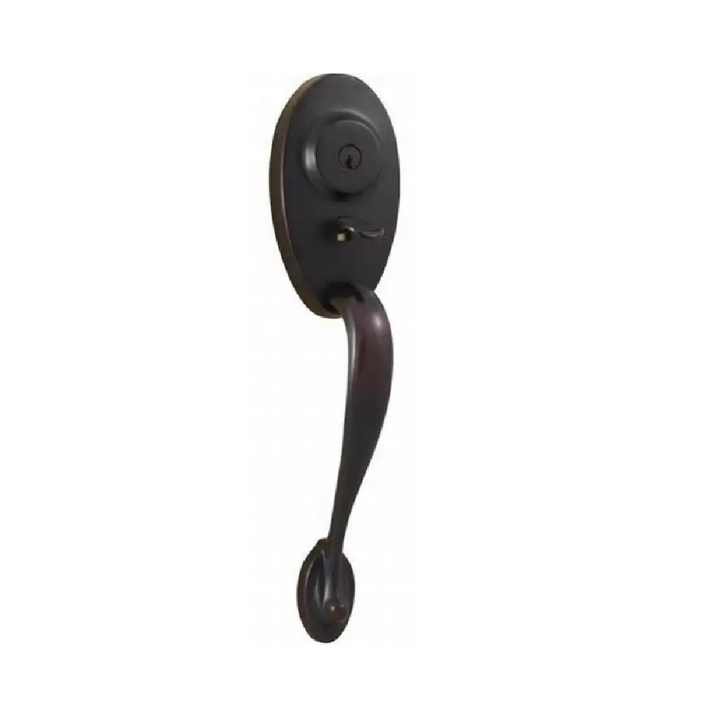Round Storm Door Latch Tubular Lock Home Hardware Deltana