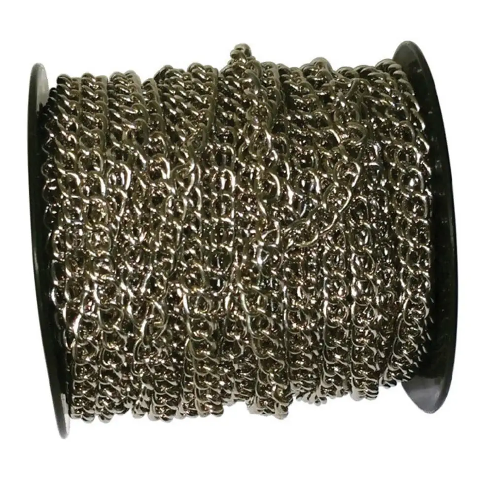 Baron 7209 Nickel Plated Twist Link Chain Decorative Hardware DIY Projects