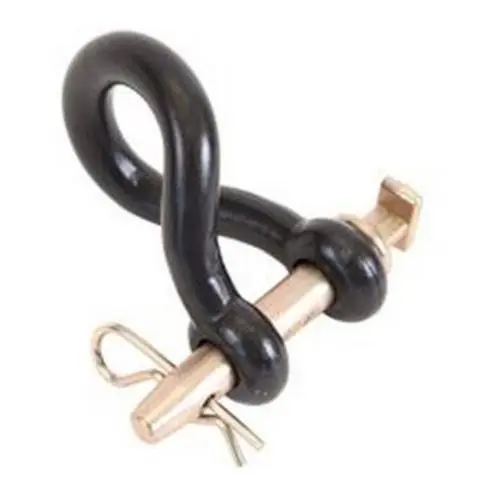 Koch 4004593 M8295 Heavy Duty Tractor Twisted Clevis Black Forged Steel