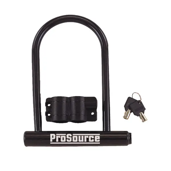 ProSource HD-RUP002 Black U-Lock Padlock Security Use