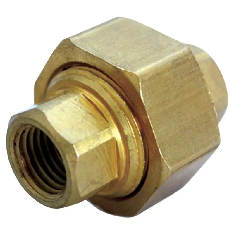 3/4 . FPT X 3/4 . D FPT Yellow Brass Union Pack 5 ATC