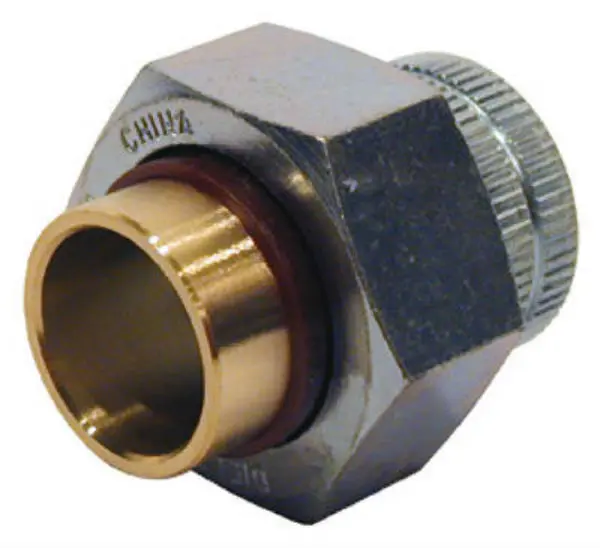 Homewerks 520-01-34-34B-Z Dielectric Union FIP x Solder 3/4 x 3/4 Inch Plumbing