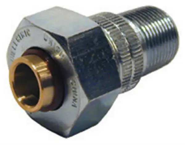 Homewerks 520-020-34-34B-Z Dielectric Union MIP x Solder 3/4 x 3/4 Inch Plumbing