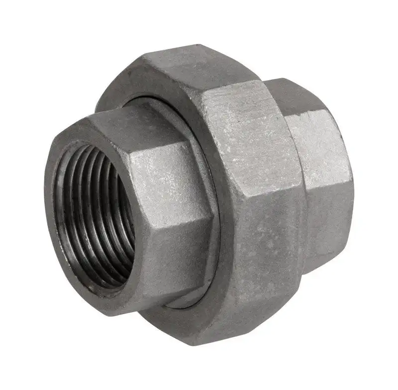 Smith-Cooper 1-1/2 Inch FPT X 1-1/2 Inch D FPT Stainless Steel Union Pipe Fitting
