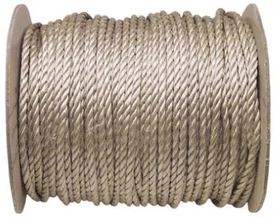 Wellington 14188 Unmanilla Rope 3/8 Inch Diameter 600 Feet Brown