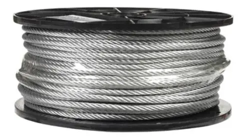 Vinyl Coated Aircraft Cable 250 Feet 3/16 Inch Low Price Construction Hardware Campbell Chain