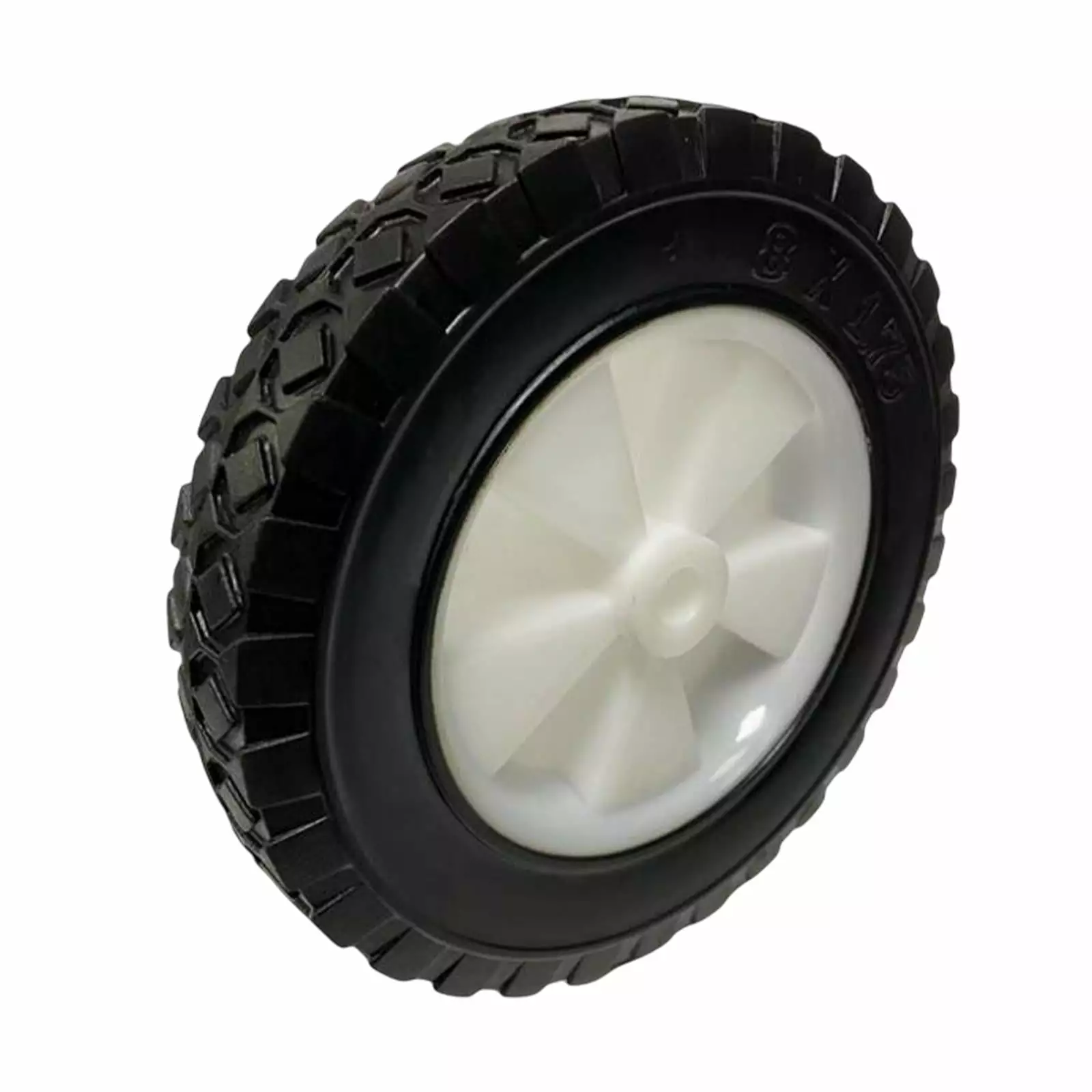 Folding 6 inch Collapsible Wagon Wheel. Large Load Tire Spare Parts Puncture Resistant Travel-friendly Outdoor Beach Garde...