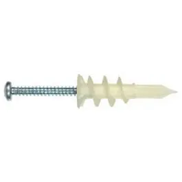 #8 Self-Drilling Hollow Wall Anchors Zinc Plated 2-Ct. Drywall Installation Hillman