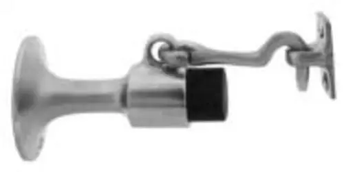 Automatic Wall Holder 2-1/4 Inch Bright Brass - Low Price Building Hardware Tool Ives