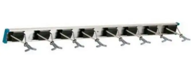 Flip Wall Mount Multi Hook 5 Hooks Nickel Builders Hardware Equipment Umbra
