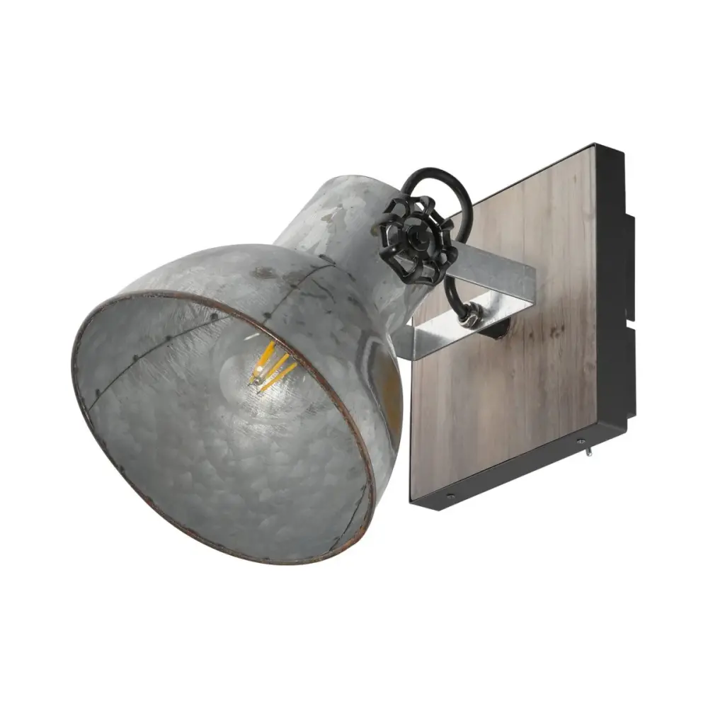 Barnstaple Plug- Wall Sconce Clear Glass Shade