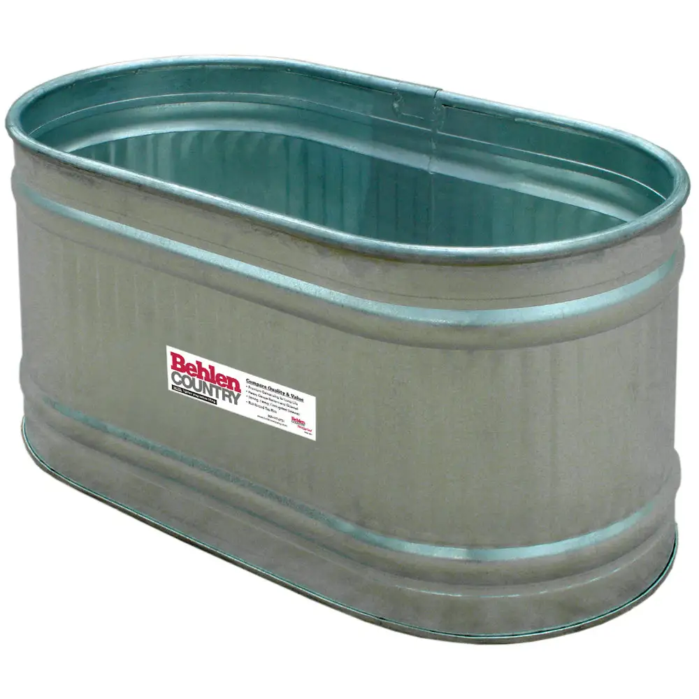 Behlen Country 50130028 Round End Stock Tank 103 Gallon 2' x 2' x 4'