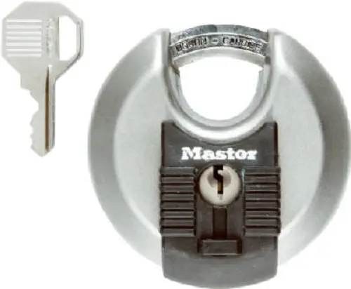 Master Lock M40XKAD Covered Laminated Weatherproof Padlock 1-9/16 Inch Secure Lock