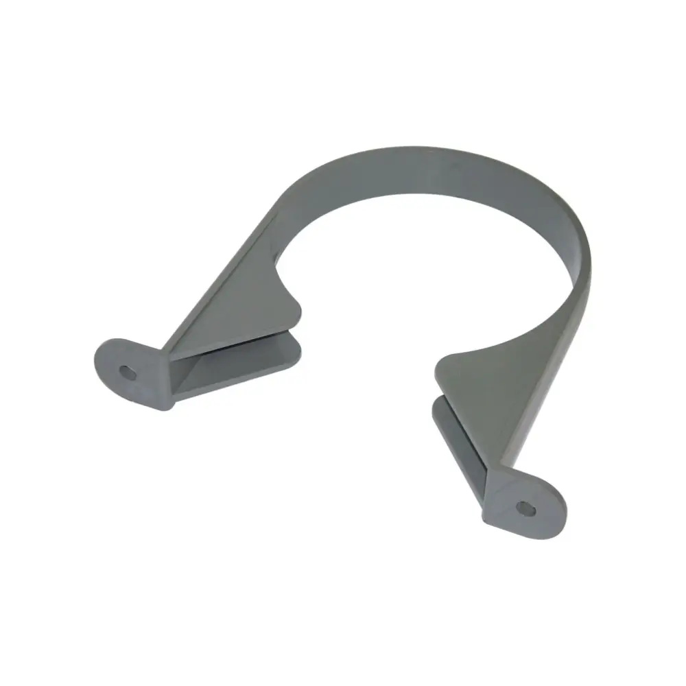 FloPlast 110mm Soil Pipe Clip Grey (Pack 10)