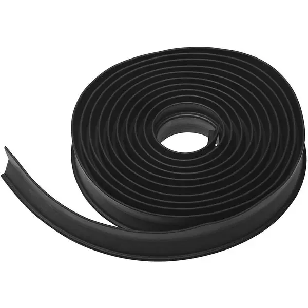 National Hardware N281-295 Black 16 Foot Garage Door Weatherstripping Insulation