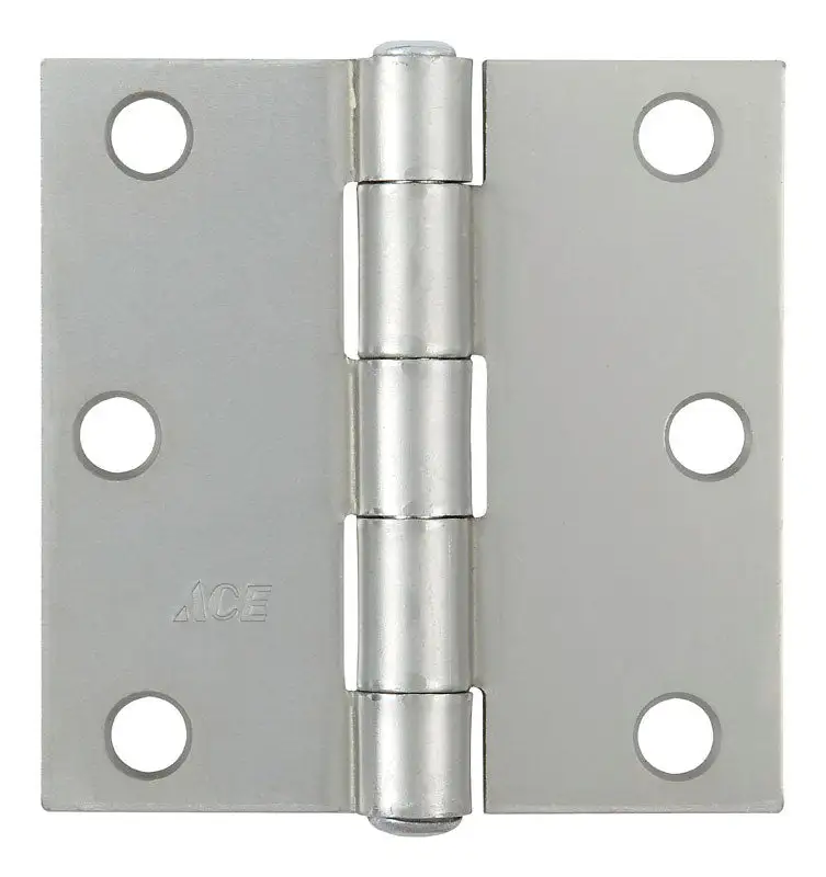 Ace 3 Inch Natural Weldable Door Hinge 1 Pack Smooth Door Operation
