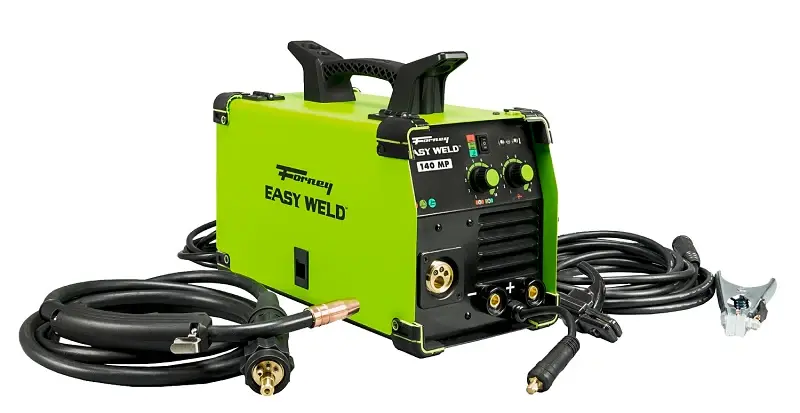 Forney Easy Weld Series 271 Multi-Process Welder, 120 V Input, 140 Output, 1-Phase, 0.03 Dia Wire Capacity