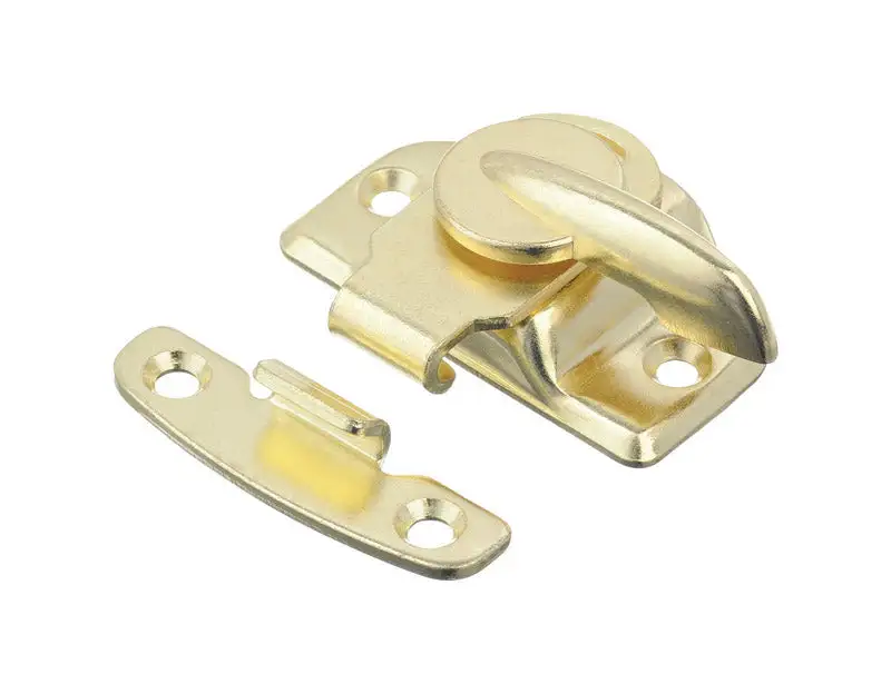 Ace Brass Sash Lock 1 pk - Window Security Lock