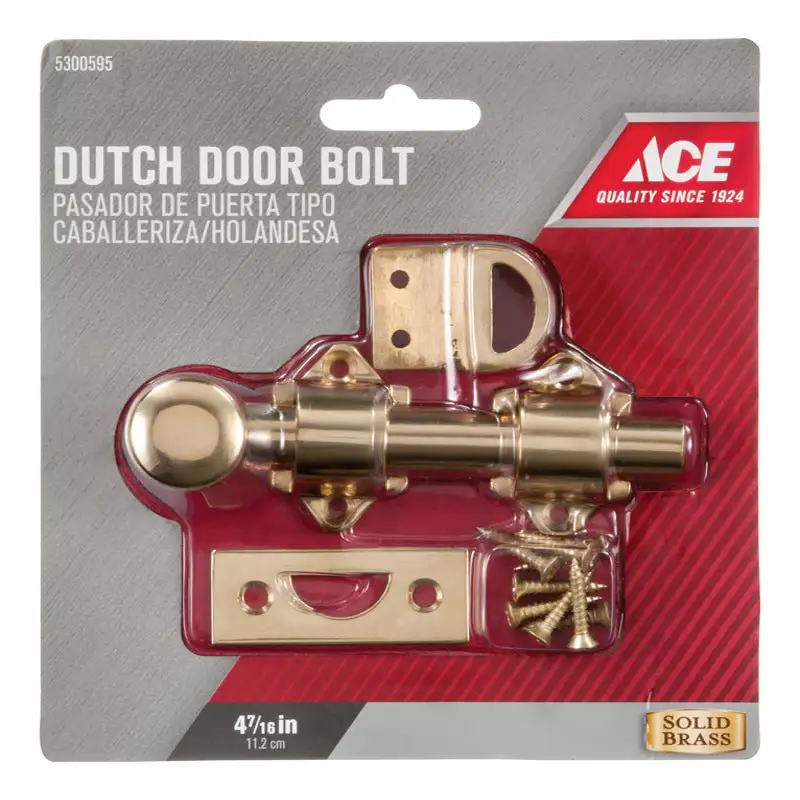 Ace Brass Window Lock 1 pk - Secure Single Pack Window Lock