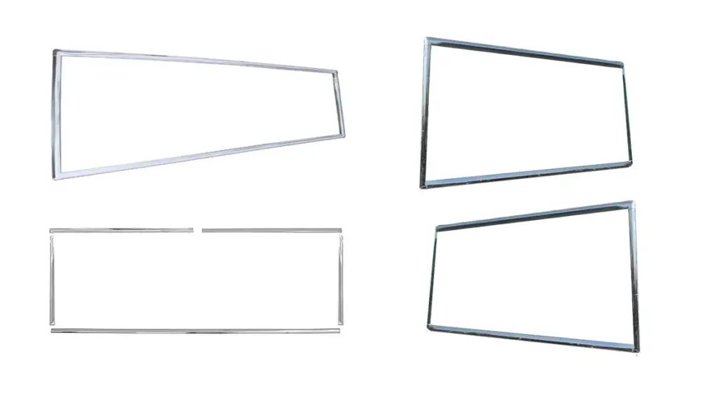 Hardtop & Windshield Chromium Kit, 1966-77 Ford Bronco