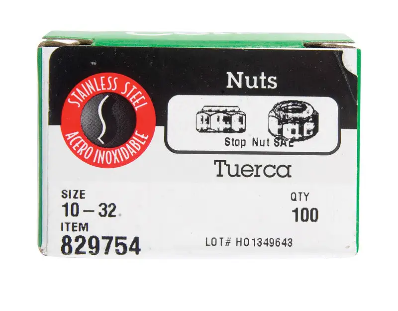 Hillman 10/24 Zinc-Plated Steel SAE Wing Nut 100 Pack DIY and Repairs