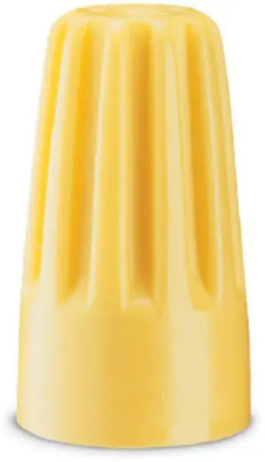 Gardner Bender 16-004 Yellow Screw-On Wire Connector Secure Electrical Connections