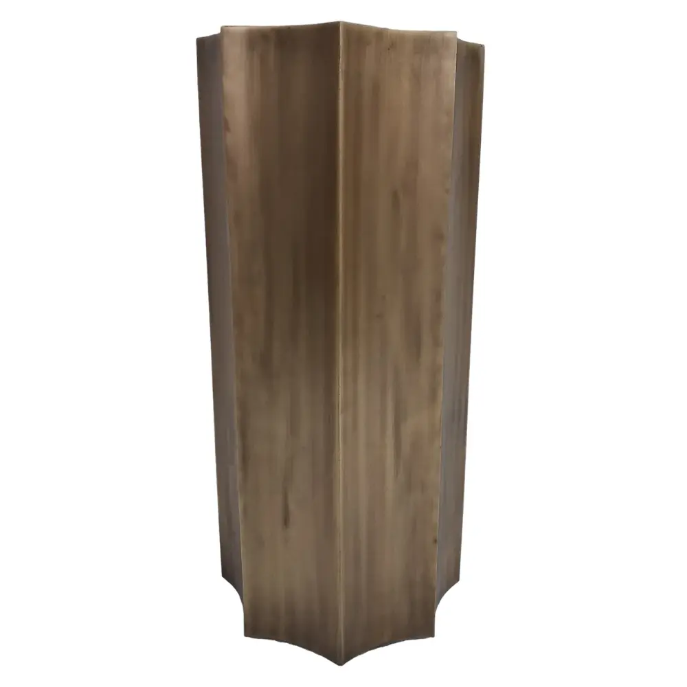 Brockley Plinth - Antique Warm alloy