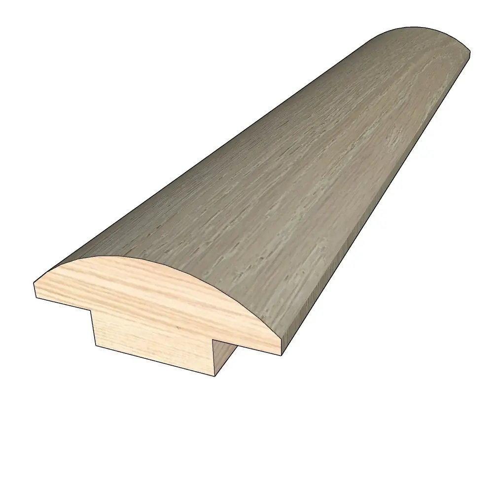 Butterscotch Pearl Oak 0.445 . Thick x 1.50 . Width x 78 . Length Hardwood T-Molding