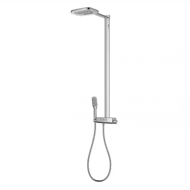 Thermostatic shower column