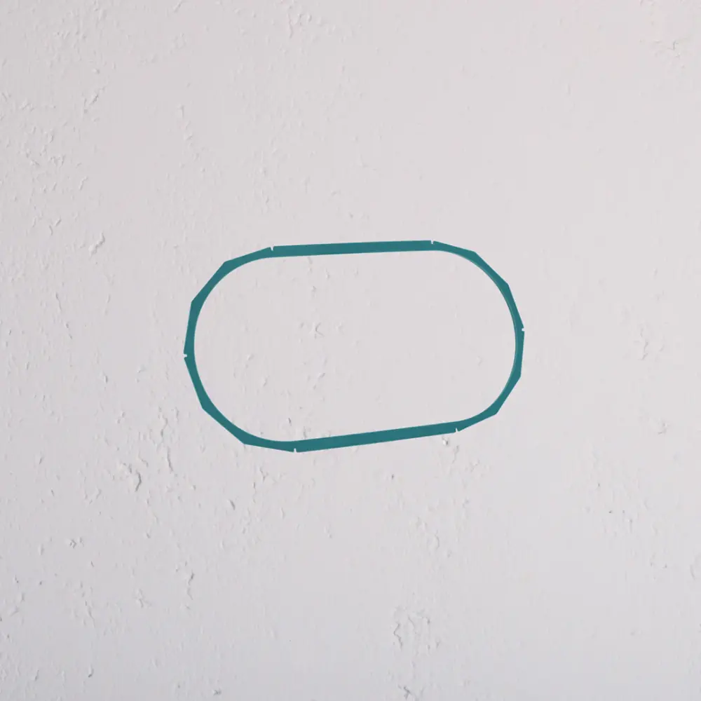 Twin Plaster Trim 3mm