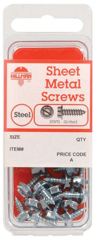 Hillman No. 6 X 1/2 . Phillips Wood Screws 10 Pack