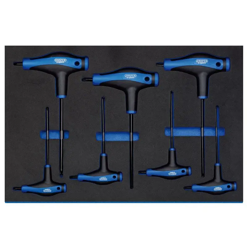 Draper IT-EVA27 Draper TX-STAR T' Handle Core Set 3/4 Drawer EVA Insert Tray (7 Piece) - (63505)