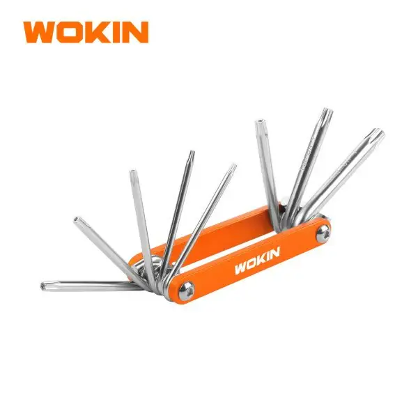 Wokin 8 Piece Folding Torx Hex Key Place
